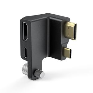 SmallRig 2700 HDMI & Type-C Right-Angle Adapter for BMPCC 4K Camera Cage
