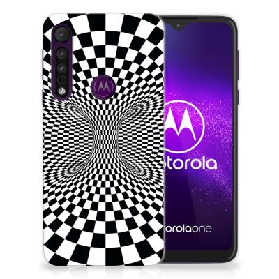 Motorola One Macro | TPU Hoesje | Illusie