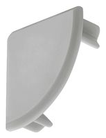 Eindkap aluminium hoekprofiel 20x20mm kunststof 2 stuks