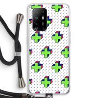 8-bit N°10: Oppo A95 5G Transparant Hoesje met koord