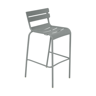 Fermob Luxembourg barkruk H80 Lapilli Grey