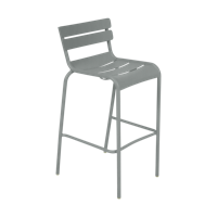 Fermob Luxembourg barkruk H80 Lapilli Grey