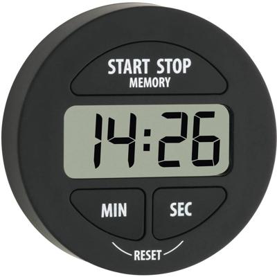 TFA Dostmann 38.2022.01 Timer Zwart Digitaal