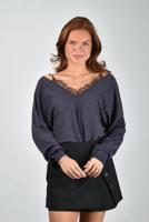 IRO trui Aubepine WP12AUBEPINE shadow blue