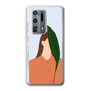Leaf: Huawei P40 Pro Plus Transparant Hoesje