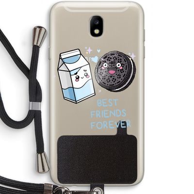 Best Friend Forever: Samsung Galaxy J7 (2017) Transparant Hoesje met koord