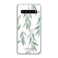 Branch up your life: Samsung Galaxy S10 5G Transparant Hoesje