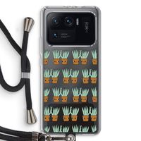 Sansevieria: Xiaomi Mi 11 Ultra Transparant Hoesje met koord