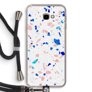 Terrazzo N°6: Samsung Galaxy J4 Plus Transparant Hoesje met koord