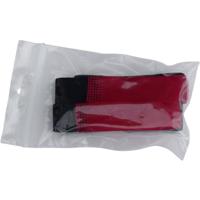 TRU COMPONENTS 693-330-Bag Klittenband Met riem Haak- en lusdeel (l x b) 400 mm x 20 mm Rood/zwart 2 stuk(s)