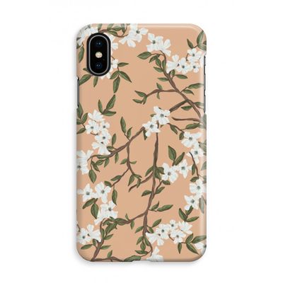 Blossoming spring: iPhone Xs Volledig Geprint Hoesje