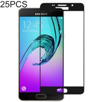 25 stuks volledige lijm volledige cover Screen Protector gehard glas film voor Galaxy A5 (2016)/A510