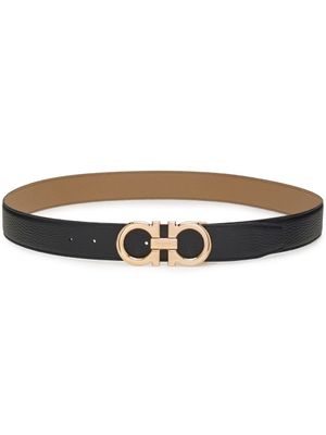 Ferragamo ceinture Gancini en cuir - Tons neutres
