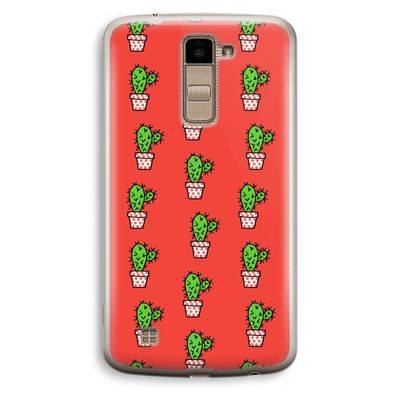 Mini cactus: LG K10 (2016) Transparant Hoesje