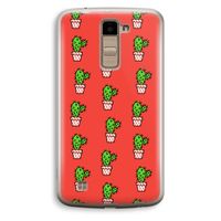 Mini cactus: LG K10 (2016) Transparant Hoesje