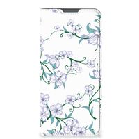 Motorola Moto E32 | Moto E32s Uniek Smart Cover Blossom White - thumbnail