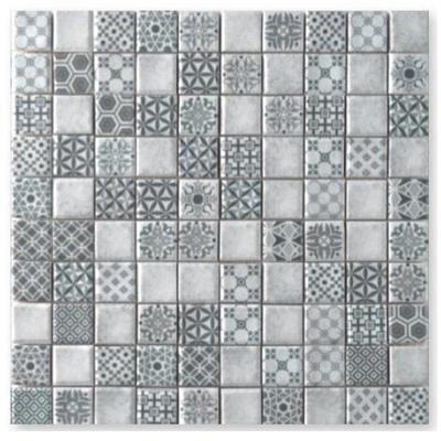Terre d&apos;Azur Epoca Mozaiek Tegel Vierkant - Grijs Porselein Geglazuurd 285x285 mm