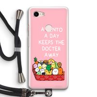 Bento a day: Pixel 3 Transparant Hoesje met koord