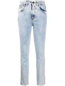 Diesel jean skinny à effet délavé - Bleu