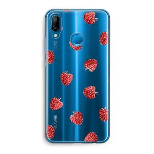 Framboosjes: Huawei P20 Lite Transparant Hoesje