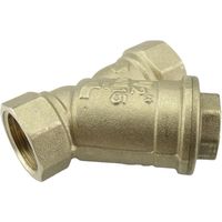ICH 507615 Y-filter Messing met RVS zeef 500Mu aansluiting: G1/2 - thumbnail