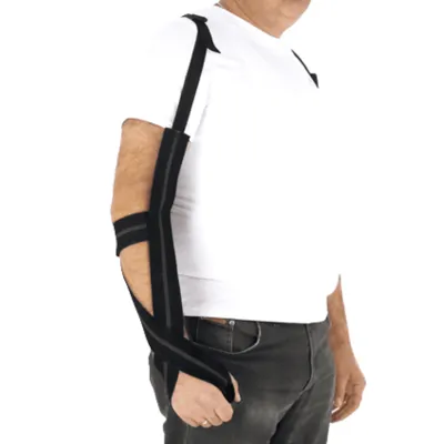 Reh4Mat Stroke Orthese - Ondersteunende Armorthese na beroerte - M - Zwart