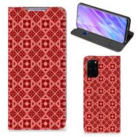 Samsung Galaxy S20 Plus | Hoesje met Magneet | Batik Rood