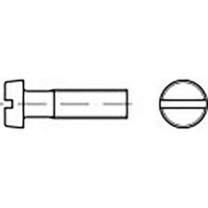 TOOLCRAFT TO-6853212 Cilinderkopschroef M8 25 mm Sleuf DIN 84 RVS V4A A4 50 stuk(s)