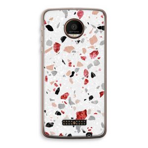 Terrazzo N°12: Motorola Moto Z Force Transparant Hoesje