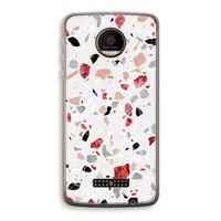 Terrazzo N°12: Motorola Moto Z Force Transparant Hoesje
