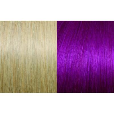 Lisap Seiseta Invisible Clip-on 50-55cm Extensions 20 Ultra Very Light Blond/Red Violet 1Stuks
