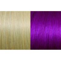 Lisap Seiseta Invisible Clip-on 50-55cm Extensions 20 Ultra Very Light Blond/Red Violet 1Stuks