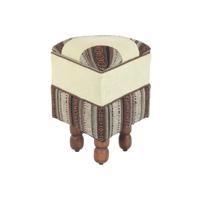 Voetensteun Home ESPRIT 40 x 40 x 45 cm