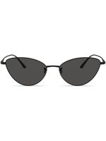 Oliver Peoples lunettes de soleil 1998C à monture papillon - Noir