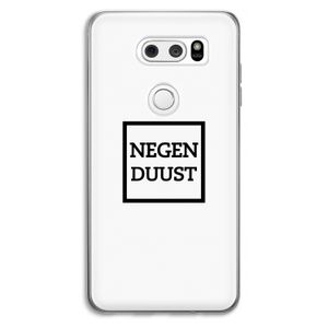 Negenduust vierkant: LG V30 Transparant Hoesje