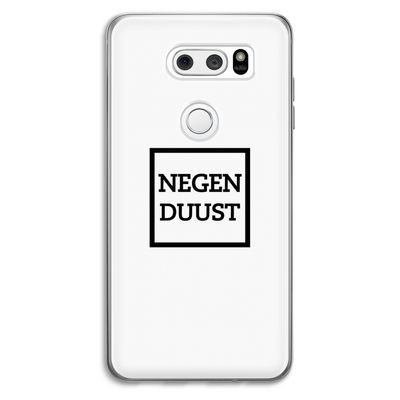 Negenduust vierkant: LG V30 Transparant Hoesje