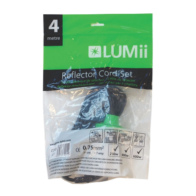 LUMii LUMii Verbindingskabel | Remote ballast - reflector | 4mtr