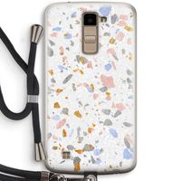 Terrazzo N°8: LG K10 (2016) Transparant Hoesje met koord
