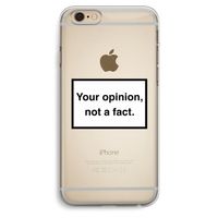 Your opinion: iPhone 6 Plus / 6S Plus Transparant Hoesje