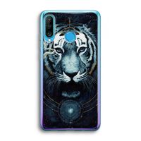 Darkness Tiger: Huawei P30 Lite Transparant Hoesje