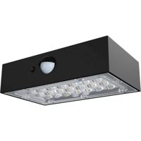 V-TAC VT-403 10305 Wandlamp op zonne-energie 3 W Neutraalwit, Warmwit Zwart