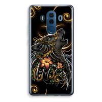 Huilende Wolf: Huawei Mate 10 Pro Transparant Hoesje