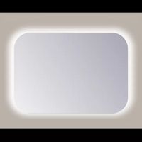 Spiegel Sanicare Q-Mirrors 70x60 cm Rechthoek Met Rondom LED Warm White en Afstandsbediening incl. ophangmateriaal Sanicare - thumbnail