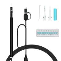 OOR-OO2 1.3MP HD Visual oorbel endoscoop endoscoop Borescope met 6 LED's Lens Diameter: 5.5 mm lengte: 2 m