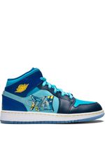 Jordan Kids baskets Air Jordan 1 Mid - Bleu - thumbnail