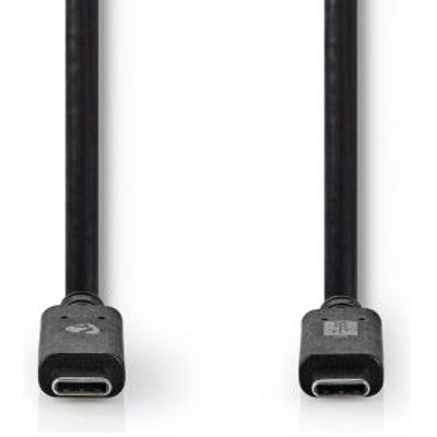 USB 3.1 Cable (Gen2) | USB-C Male - USB-C Male | 1.0 m | Black