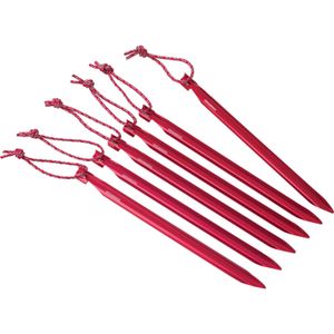 MSR GROUNDHOG Tent stake(s) Aluminium Rood 8 stuk(s)