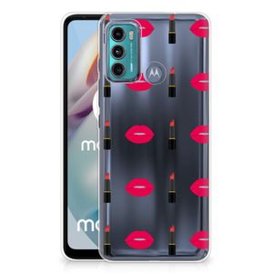 Motorola Moto G60 TPU bumper Lipstick Kiss