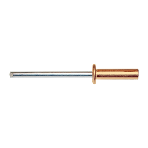 pgb-Europe PGB-FASTENERS | Blindklinknagel DIN 7337A Ø 4,80x20 Cu/St | 250 st 07337AR07004800203