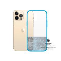 iPhone 13 Pro Max PanzerGlass ClearCase Antibacterial Case - Blue / Clear